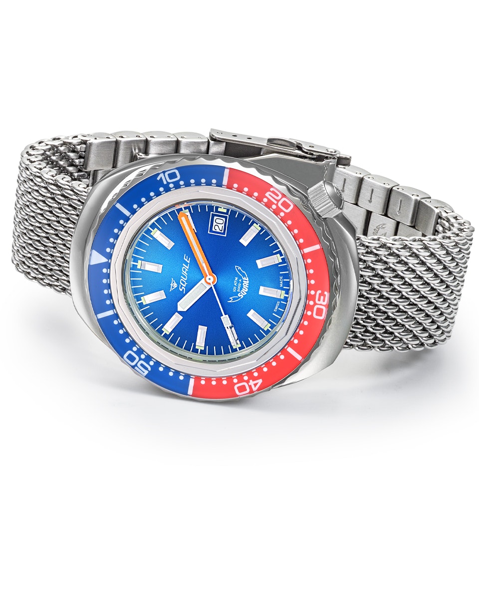 Squale 2002 Blue-Red