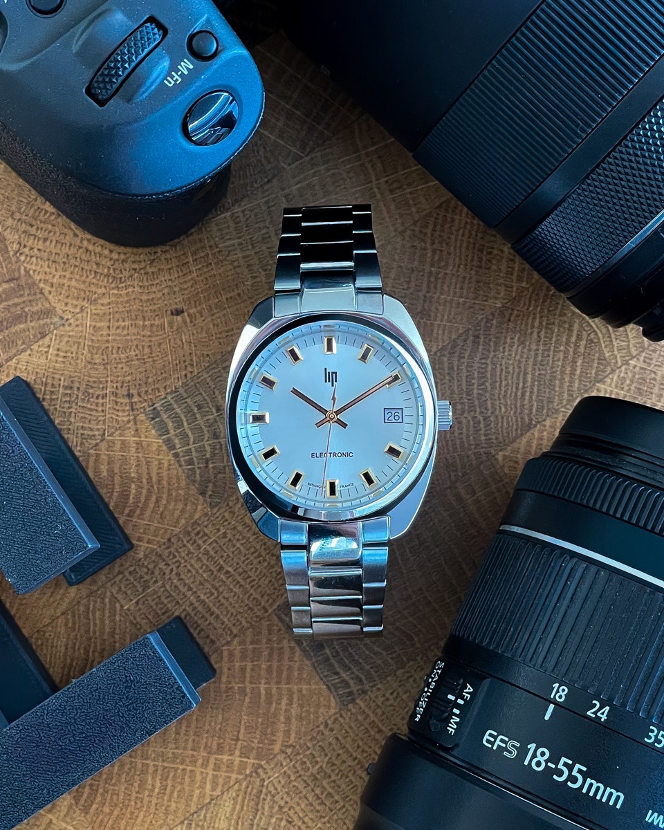 LiP General De Gaulle skeleton 39 Black Auto Sapphire