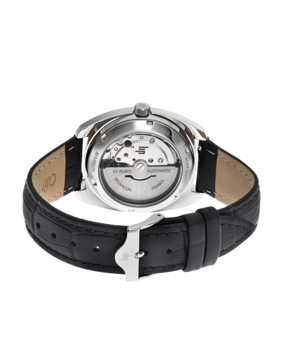 LiP General De Gaulle skeleton 39 Black Auto Sapphire