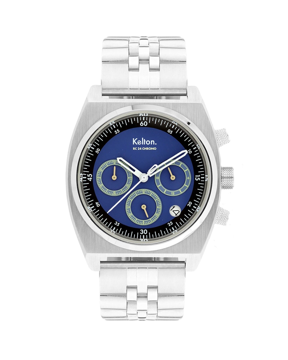Kelton RC24 Chrono méca-quartz bleu