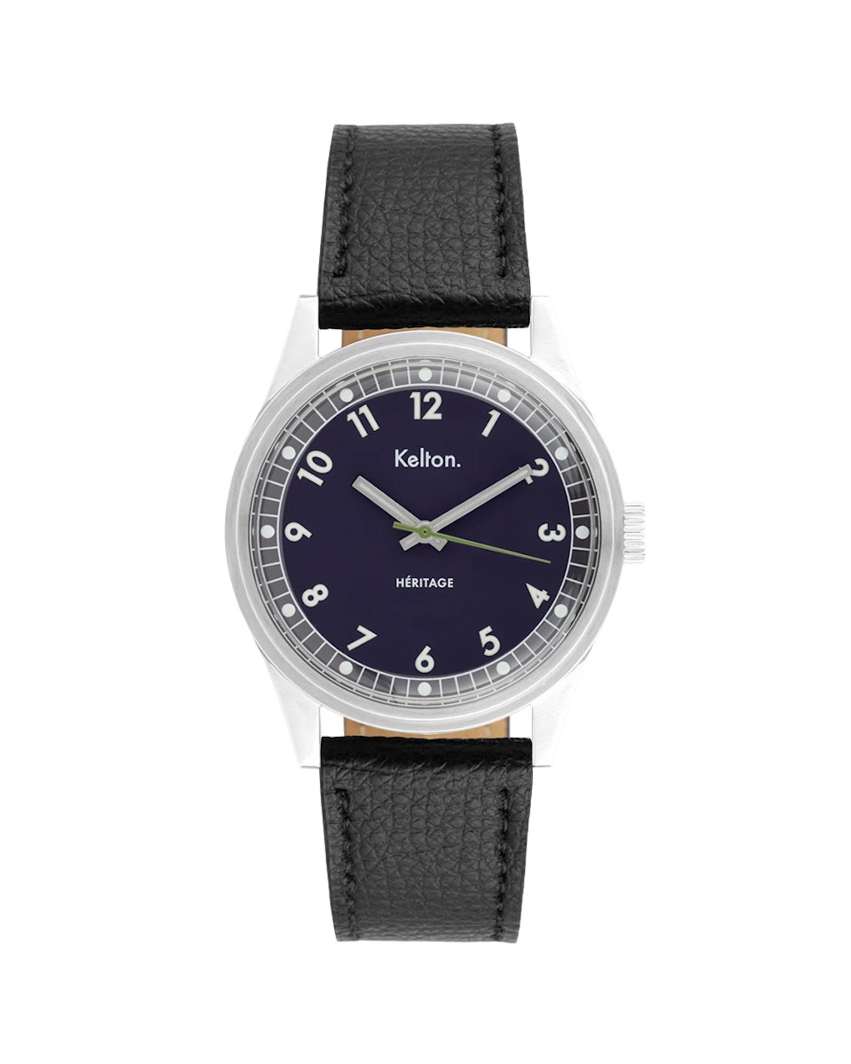 Kelton Héritage Navy Epsom Noir