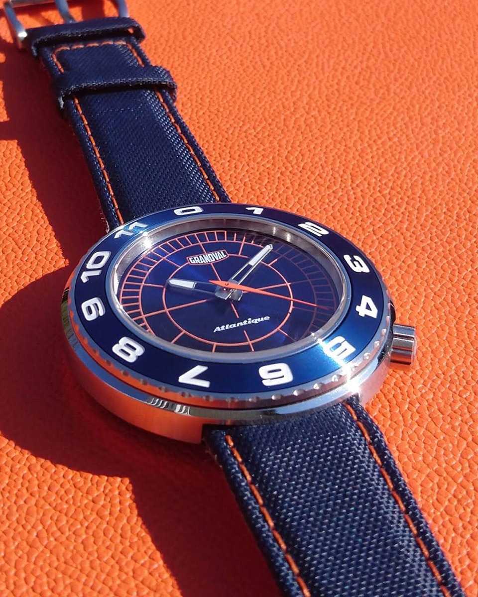 Grandval Atlantique Dual Time Secteur - Bleue