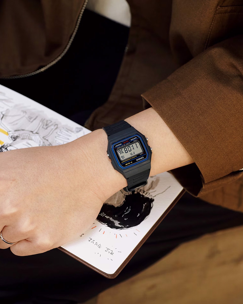 Casio Vintage F-91W-1YEG