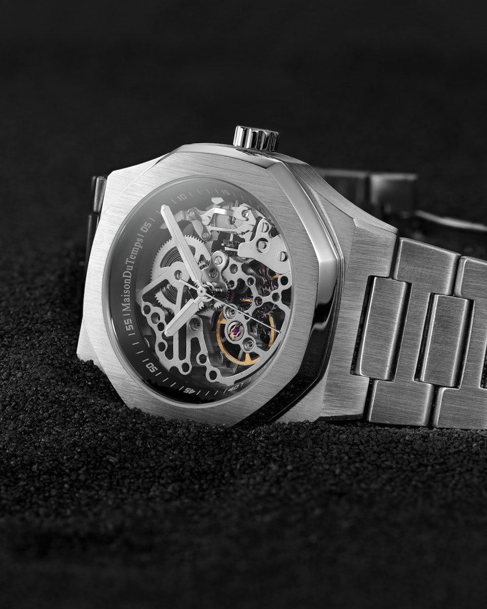 MTBeta Skeleton Silicone Noir (42mm)