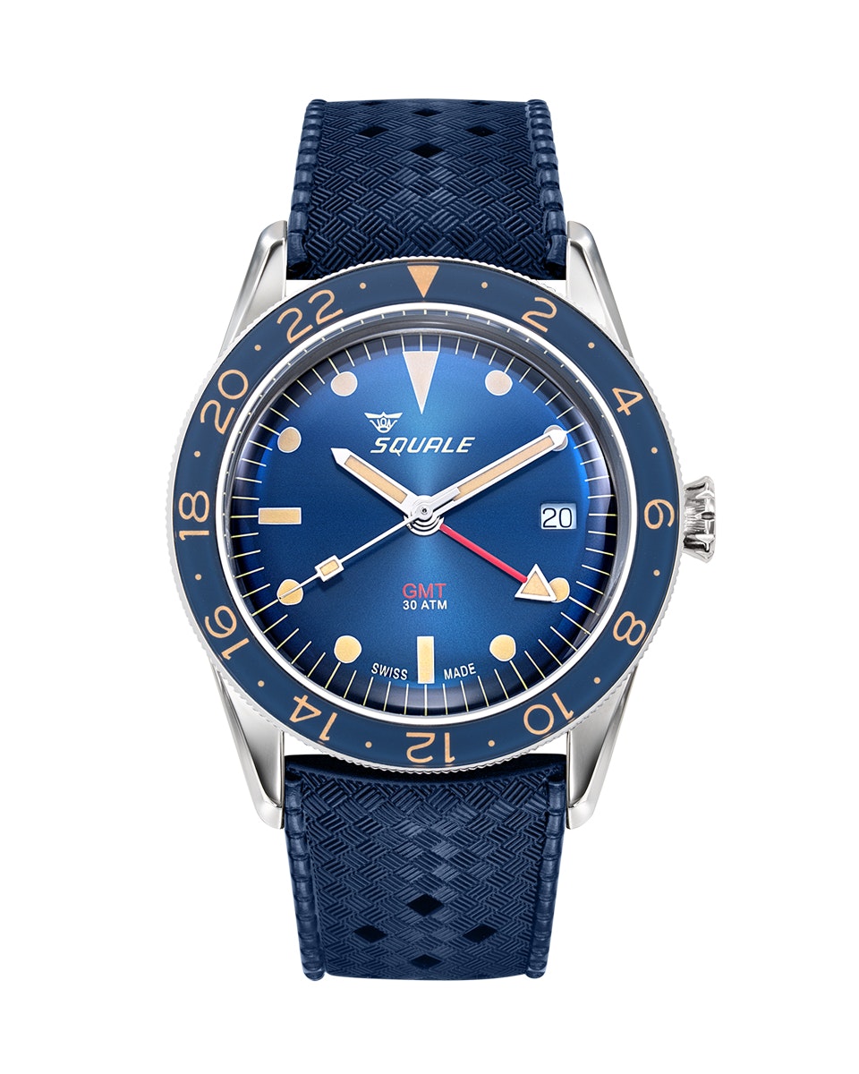 Squale Sub-39 GMT Vintage Bleu