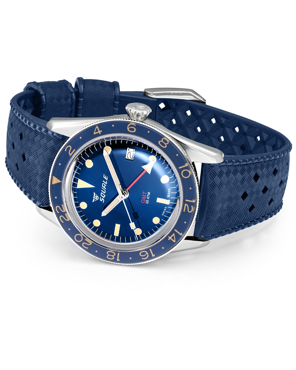 Squale Sub-39 GMT Vintage Bleu