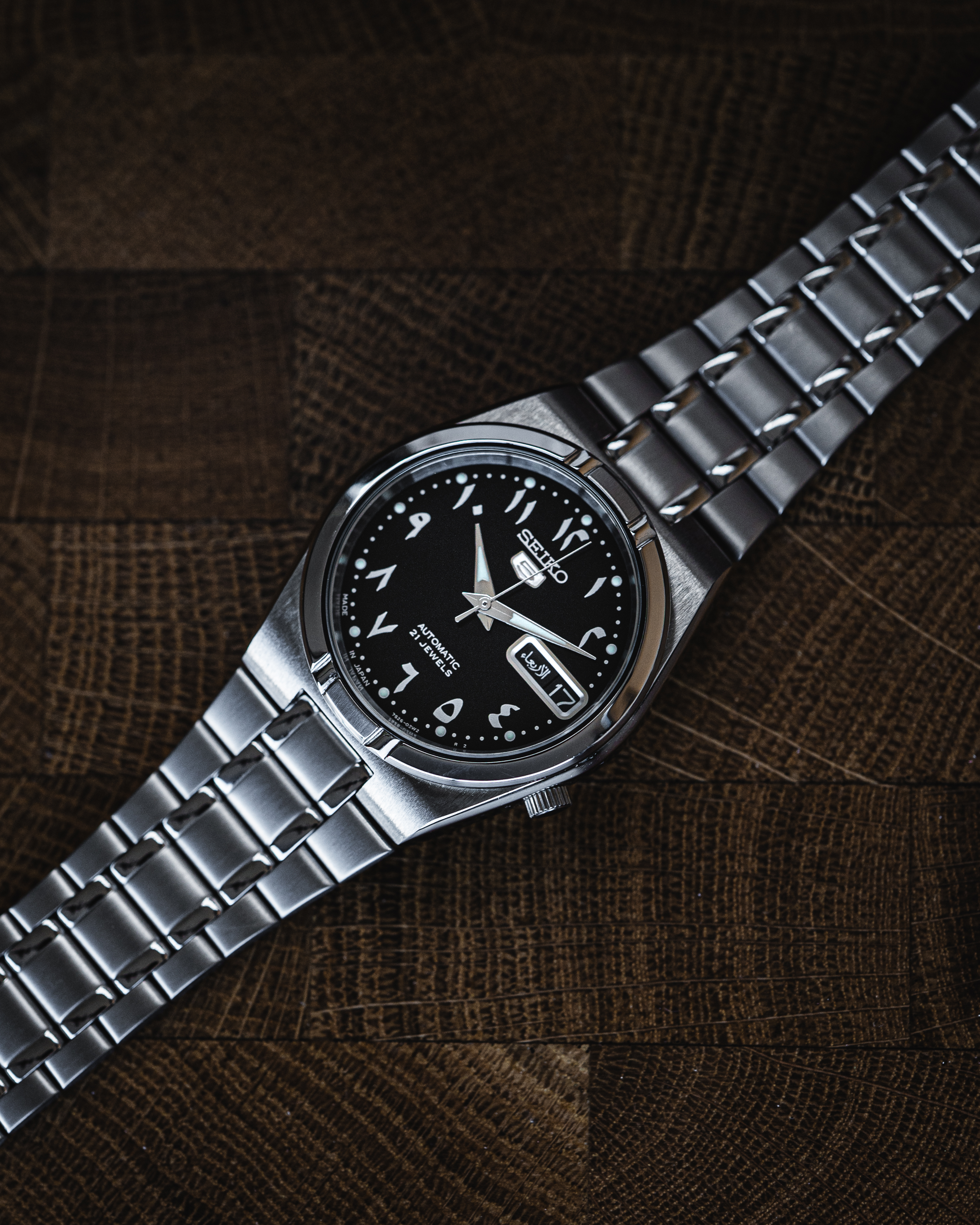 Seiko chiffre arabe hot sale