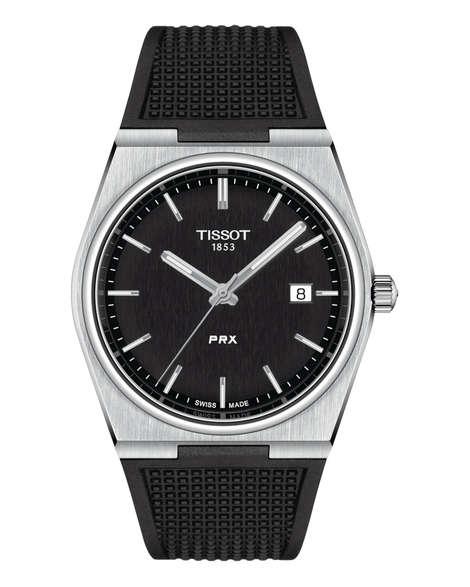 Tissot PRX Black - Rubber strap
